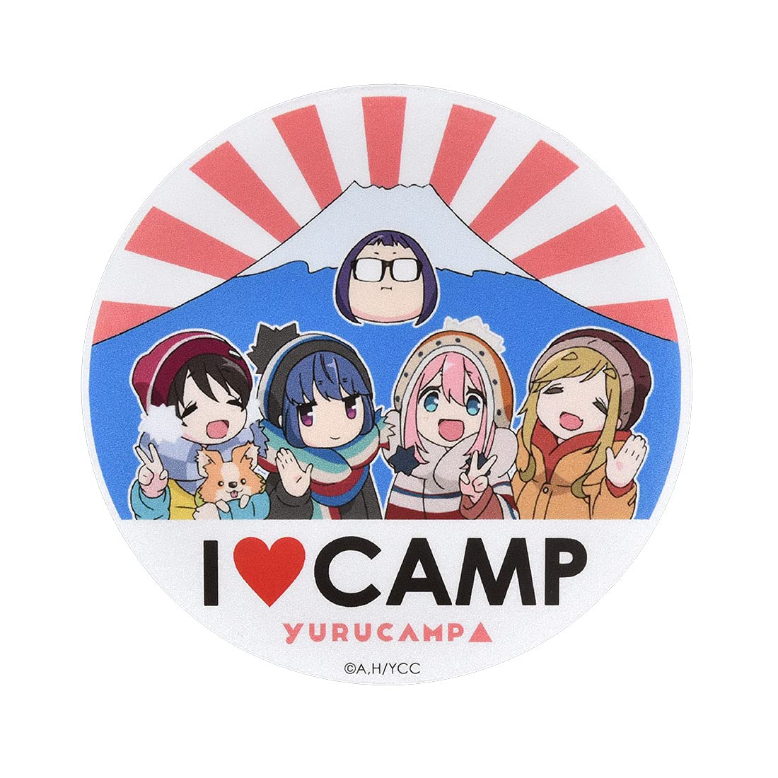 Amazon.co.jp: アクロス ゆるキャン△ リフレクターマグネット